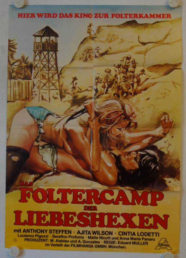 Das Foltercamp der Liebeshexen originales deutsches Filmplakat